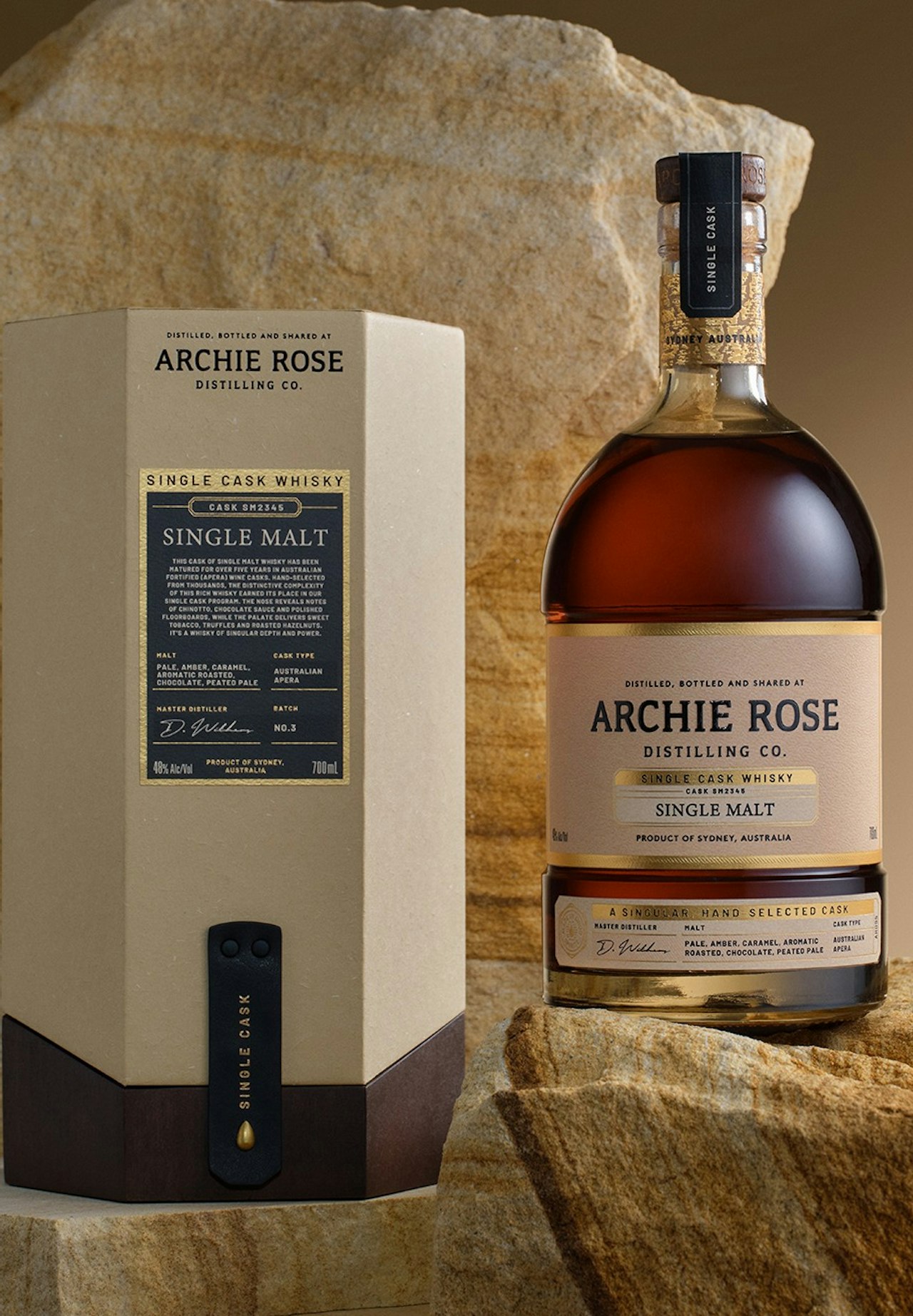 Single Cask Whisky Batch No.3 SM2345: Single Malt
