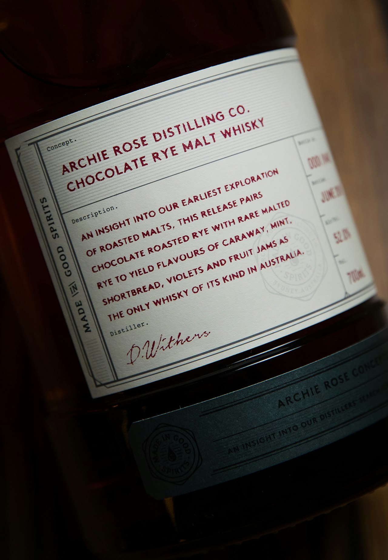 Chocolate Rye Malt Whisky