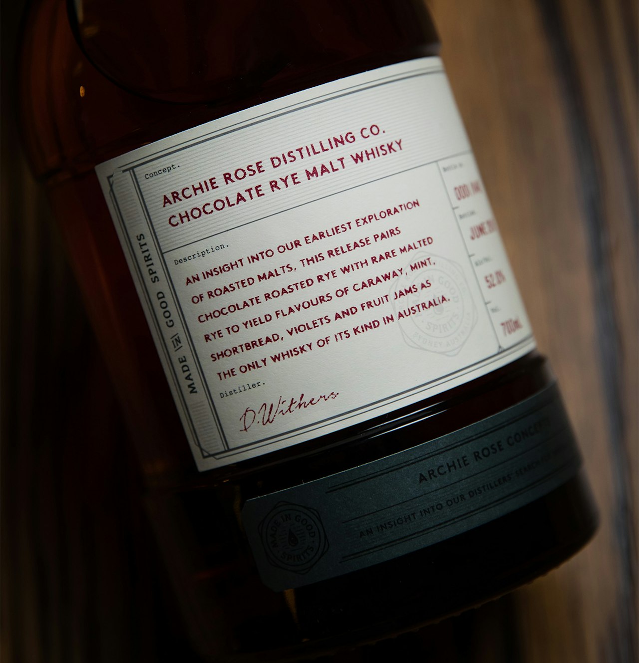 Chocolate Rye Malt Whisky