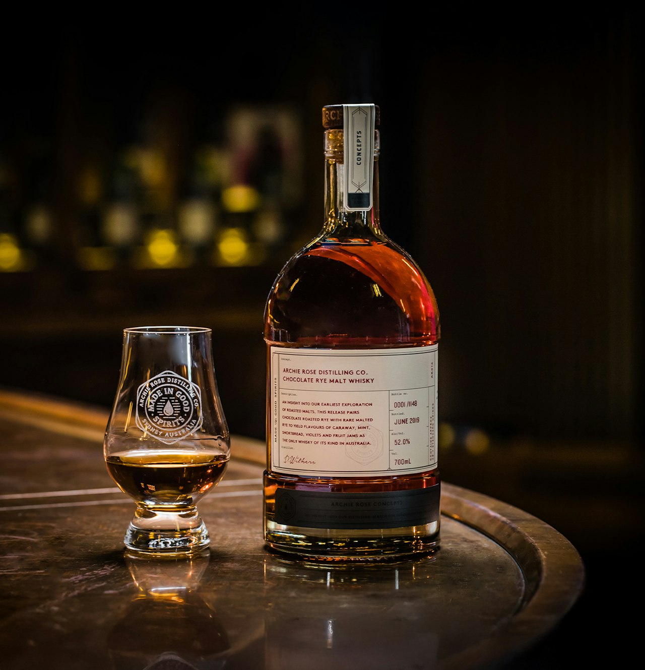 Chocolate Rye Malt Whisky