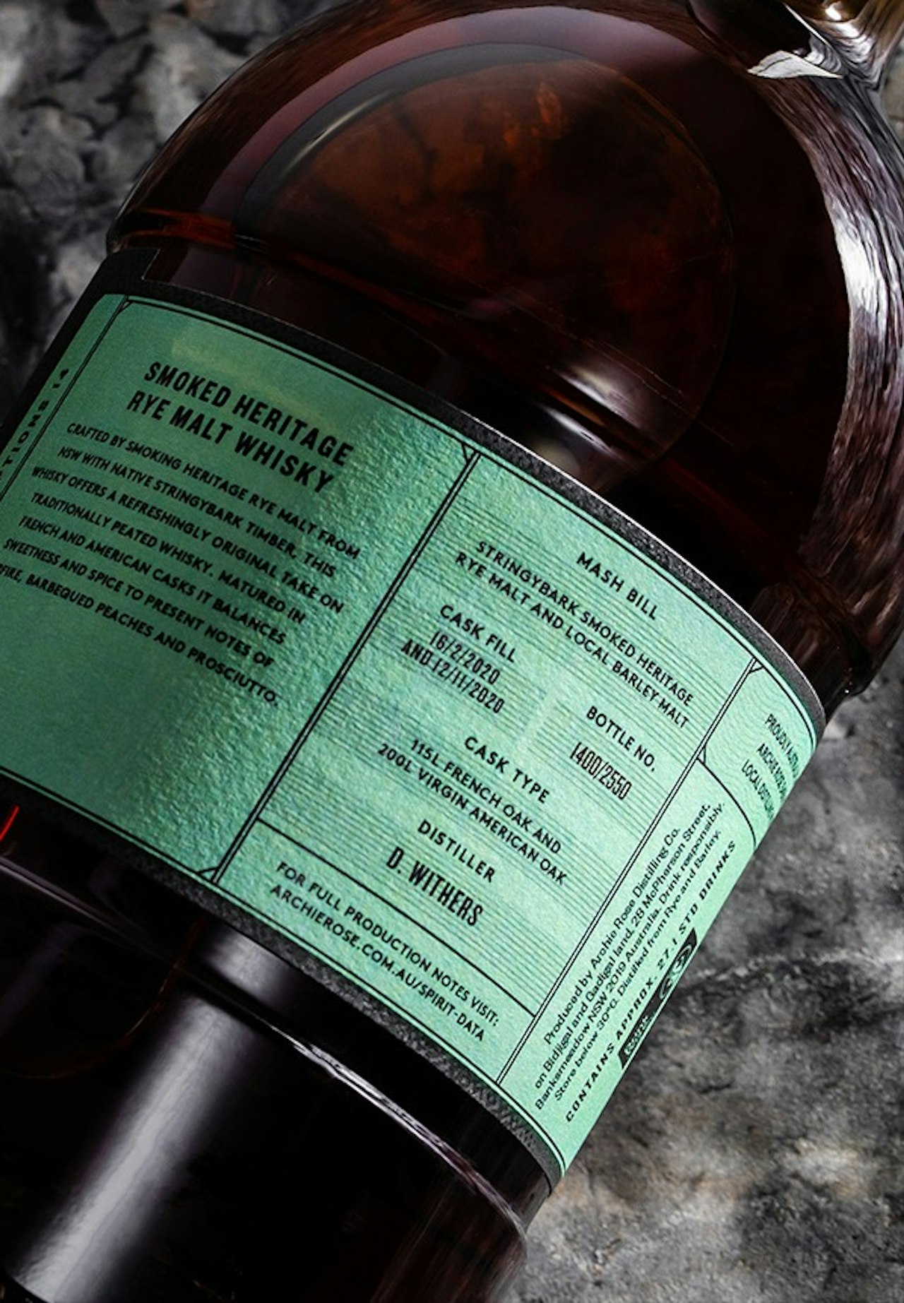 Smoked Heritage Rye Malt Whisky