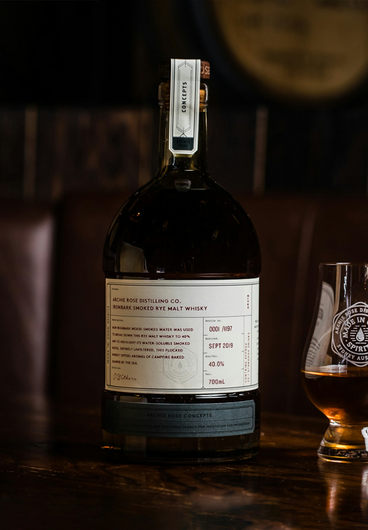 Ironbark Smoked Rye Malt Whisky