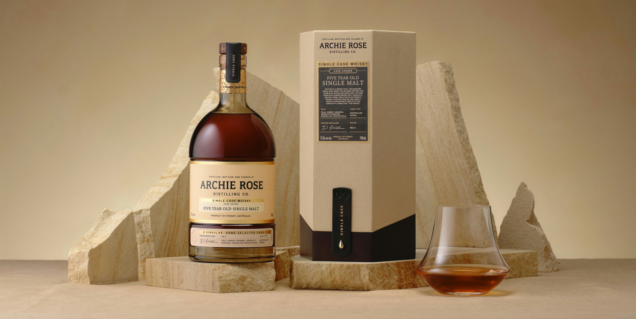 Single Cask Whisky Batch No.4 SM2689: Five Year Old Single Malt