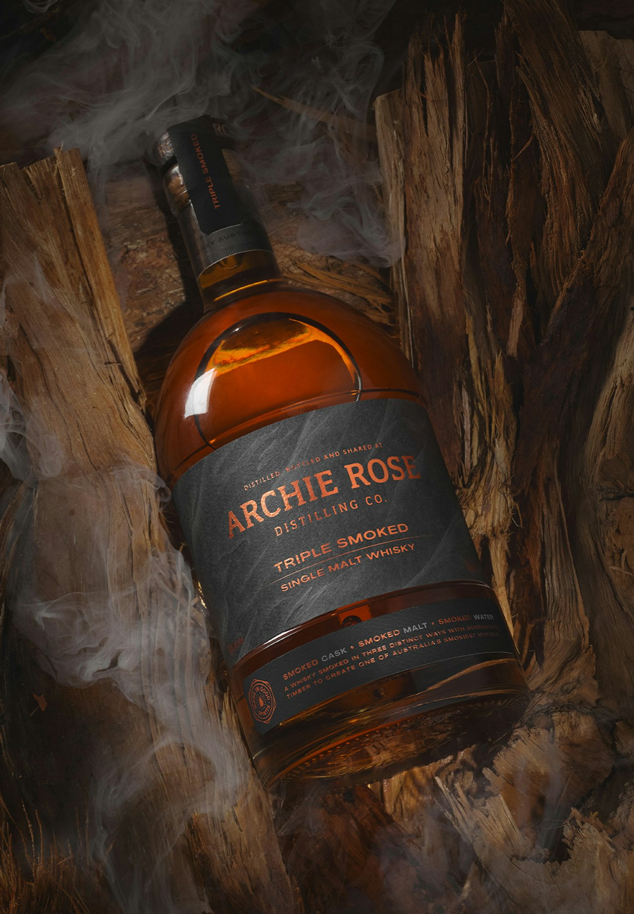 Triple Smoked Single Malt Whisky