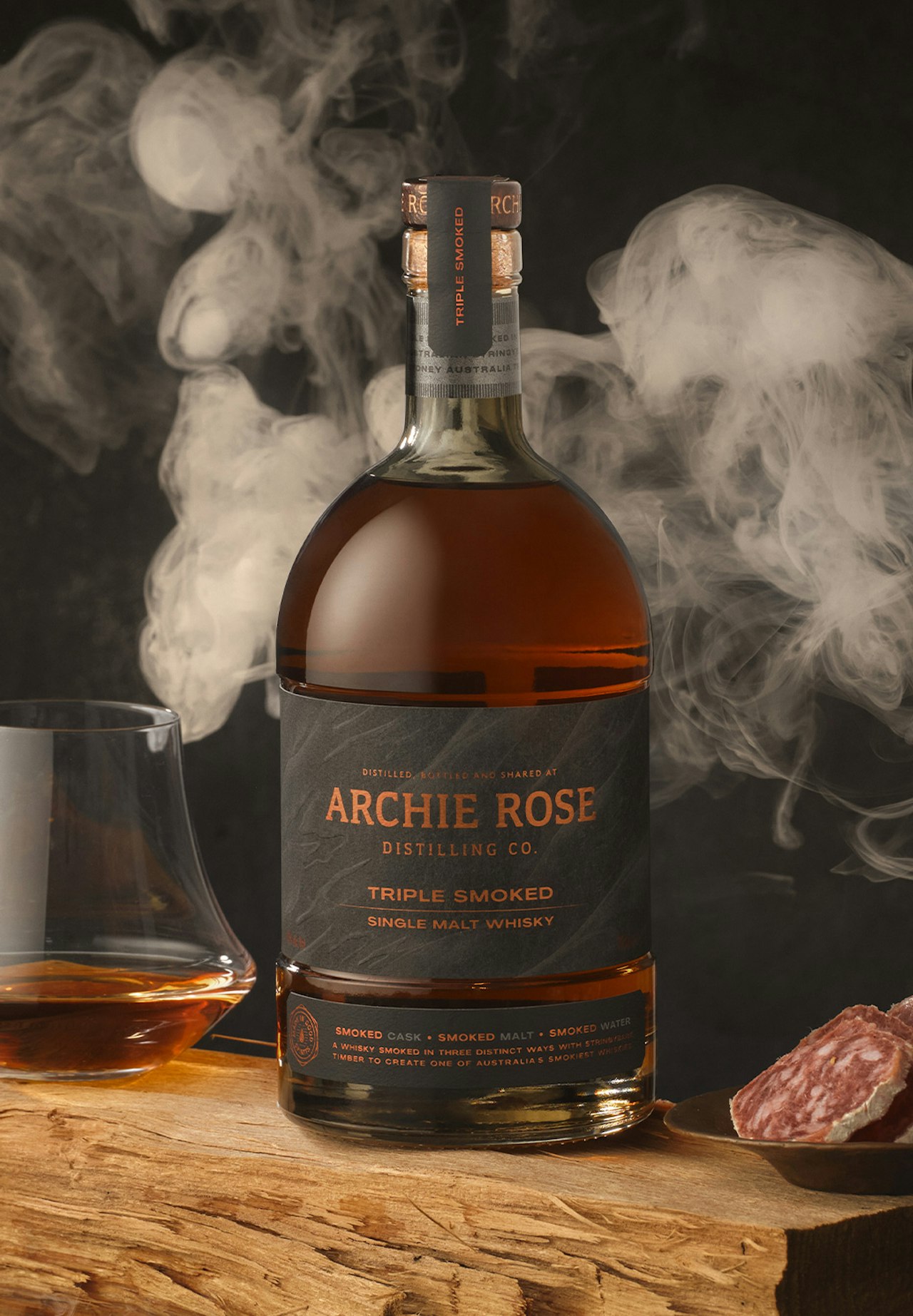Triple Smoked Single Malt Whisky