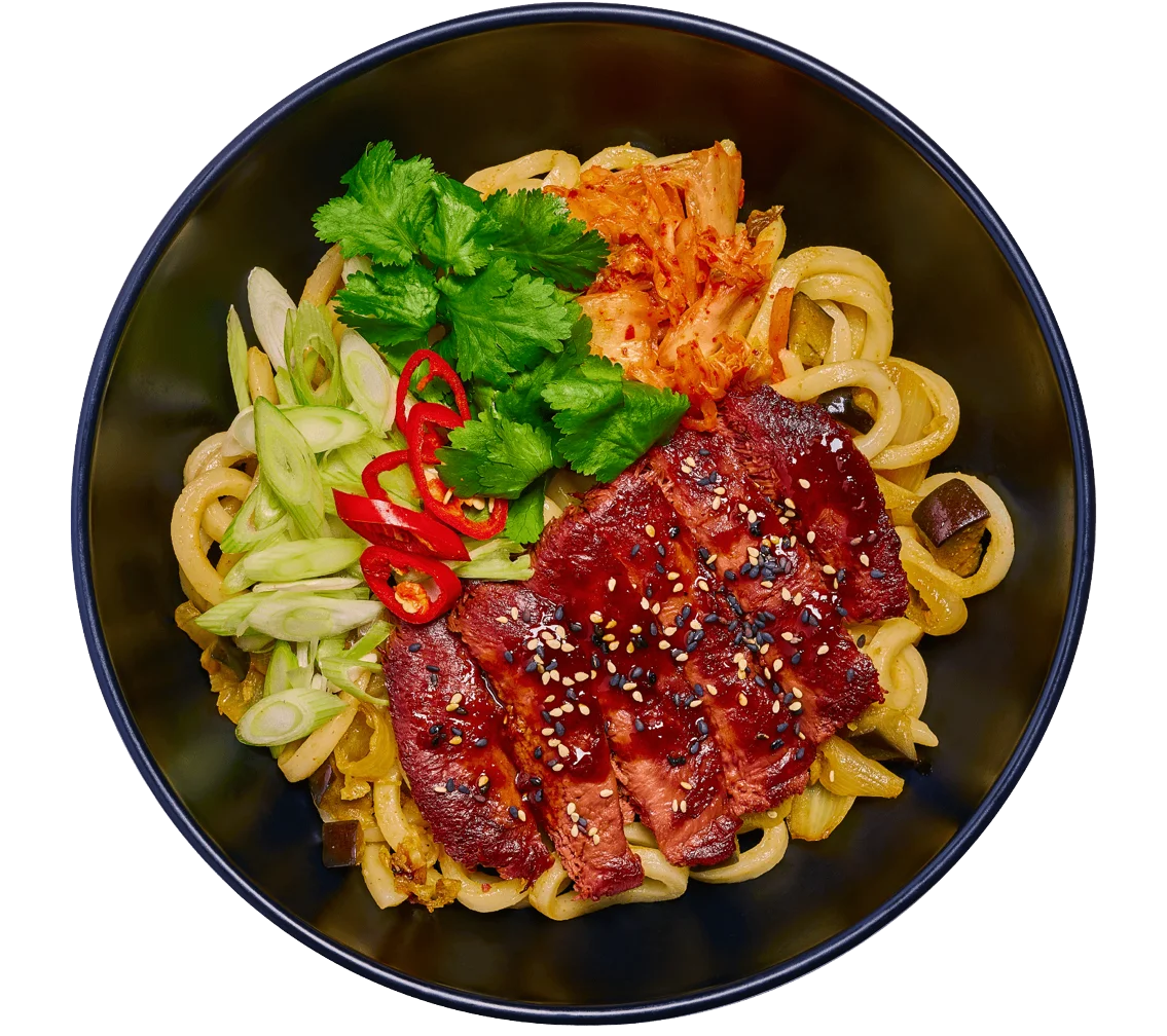 lion's mane 'steak' bulgogi