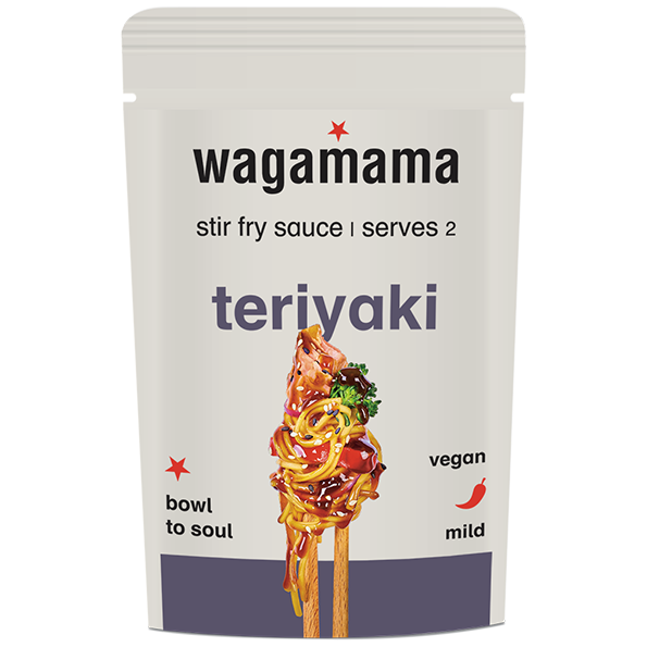 a pack of wagamama teriyaki sauce