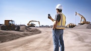 How do construction companies use GPS tracking?