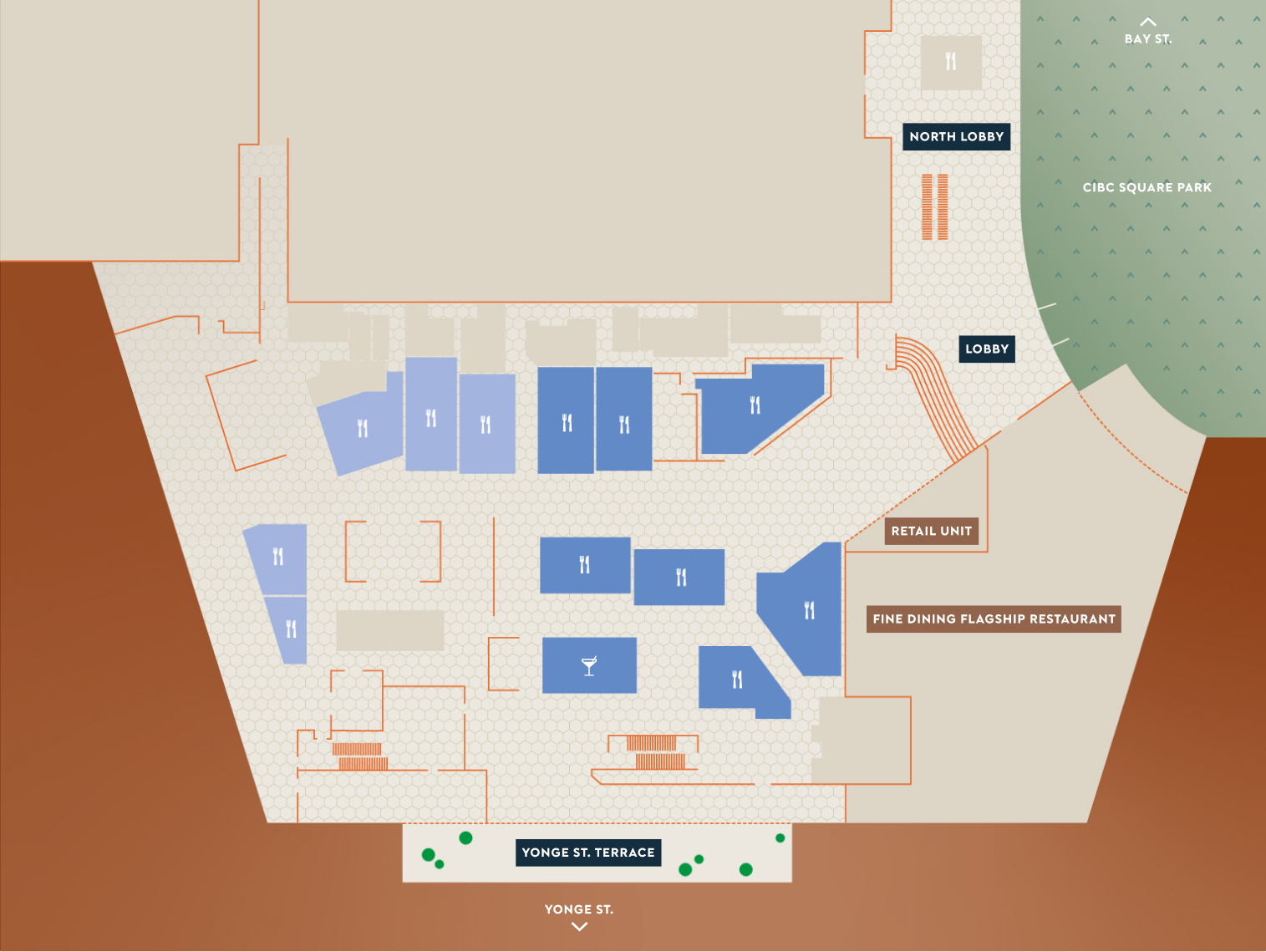 restaurant map