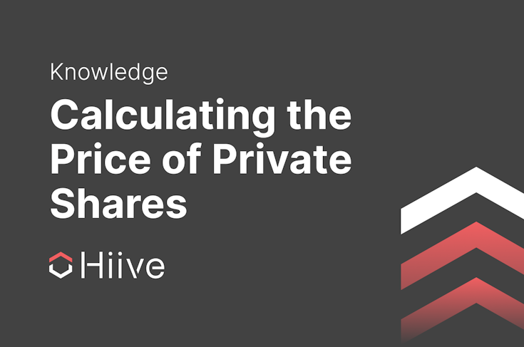 Ways to calculate the price of your private start-up shares