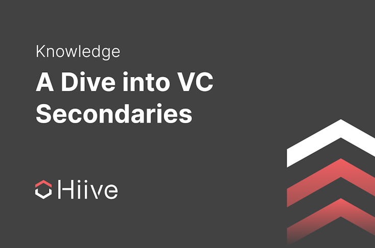 A dive into VC Secondaries knowledge article
