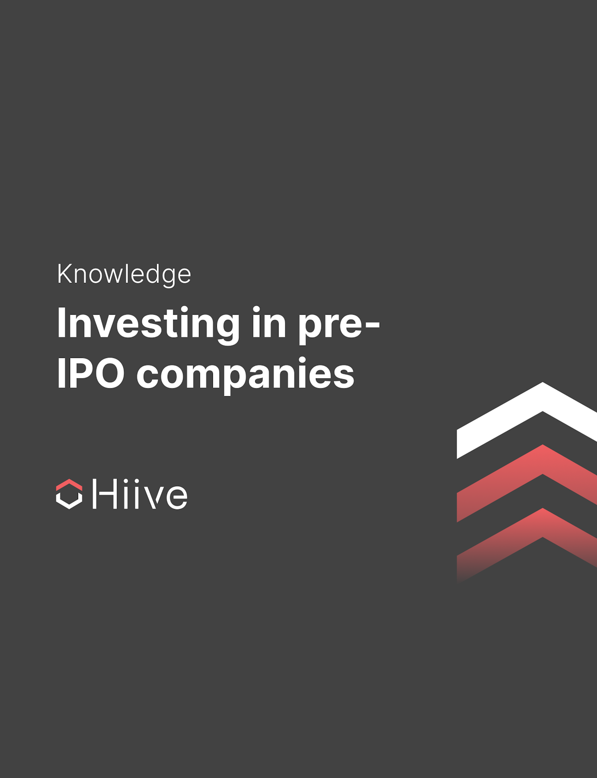 Investing in preIPO companies
