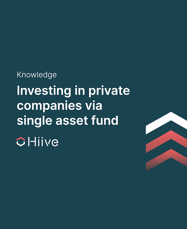 Investing in private companies via single asset funds