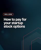 How to pay for your startup stock options