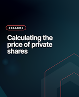 Calculating the price of private shares