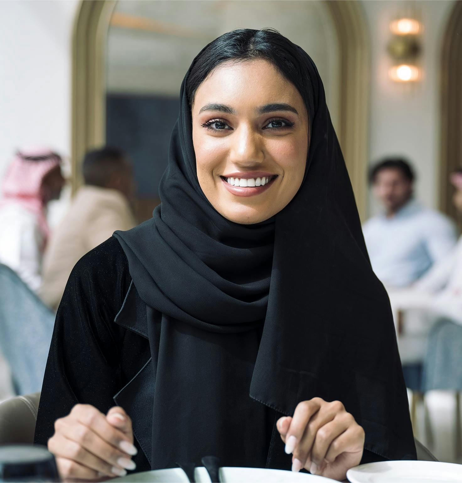 A woman smiling having received laser skin resurfacing in Tampa