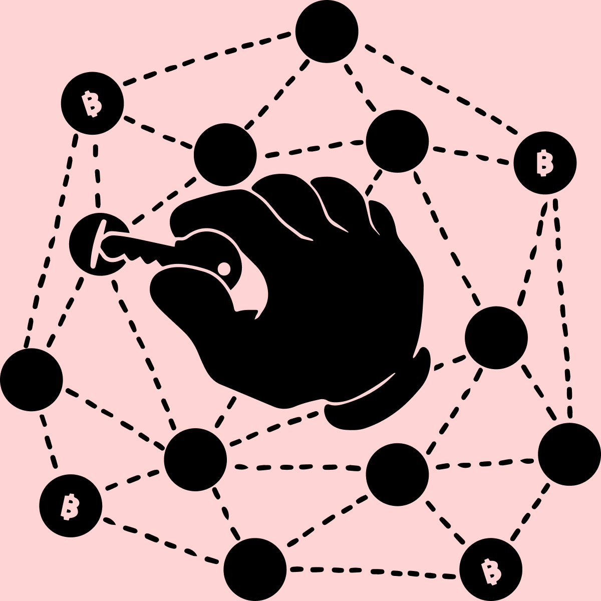 What are private keys and public keys?