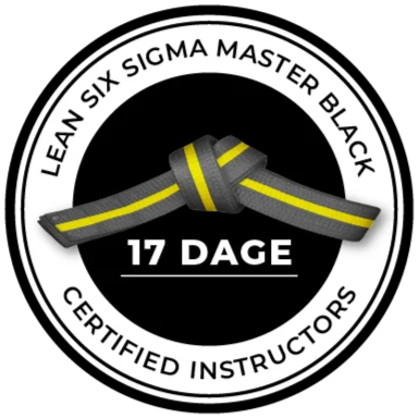 lean six sigma master black belt badge