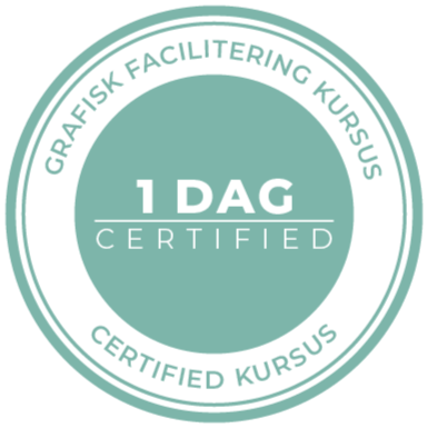 Grafisk Facilitering kursus Badge fra Compass