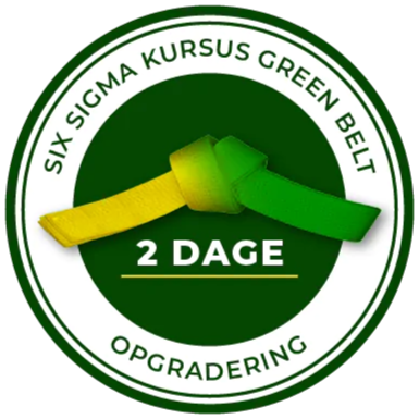 Compass six sigma yellow til green opgradering