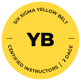 six sigma yellow belt 2 dages kursus logo