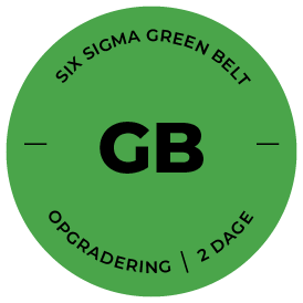 Compass six sigma yellow til green opgradering