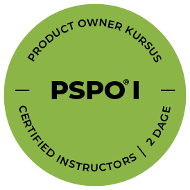 Logo til product owner kursus