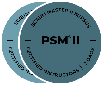 Scrum Master I+II kursus badge