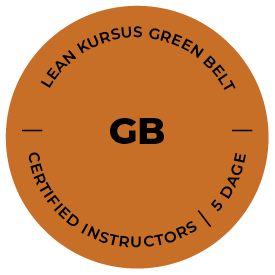 firma bade til Lean Green Belt kursus