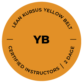 firma bade til Lean Yellow Belt kursus