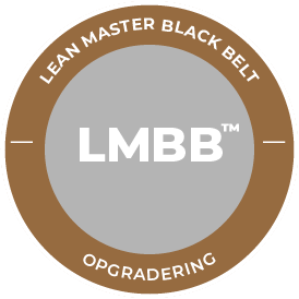 logo til lean master black belt upgrade kursus