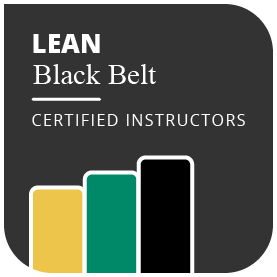 Lean Black Belt badges hos Compass