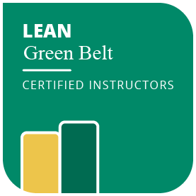 Lean Green Belt badges hos Compass