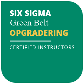 Compass six sigma yellow til green opgradering