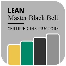 Lean Master Black Belt badges hos Compass