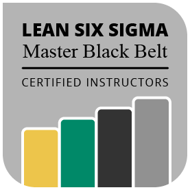 Lean Six Sigma Master Black Belt badges hos Compass