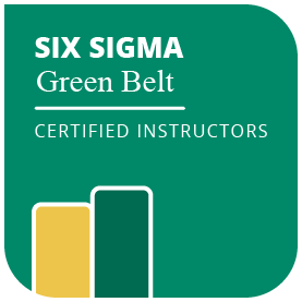 Six Sigma Green Belt badges hos Compass