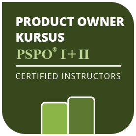 Product Owner I+II kursus badge