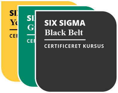 Six Sigma Black Belt badges hos Compass
