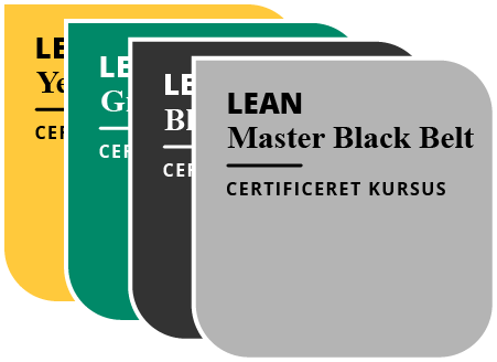 Lean Master Black Belt badges hos Compass