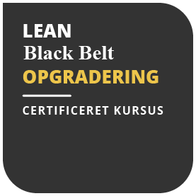 logo af lean kursus black belt