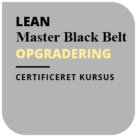 logo til lean master black belt upgrade kursus