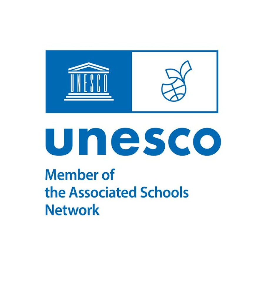UNESCO-logo med teksten Member of the Associated Schools Network