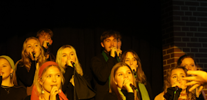 Billede fra musicalen 2025 med koret