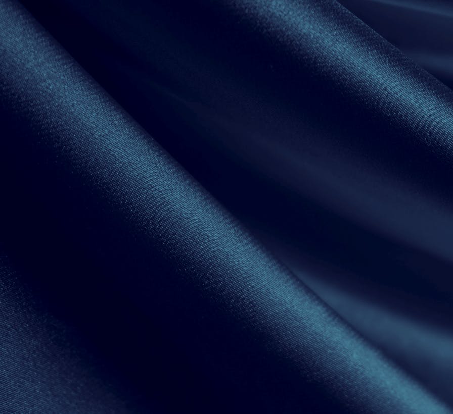 A dark blue fabric