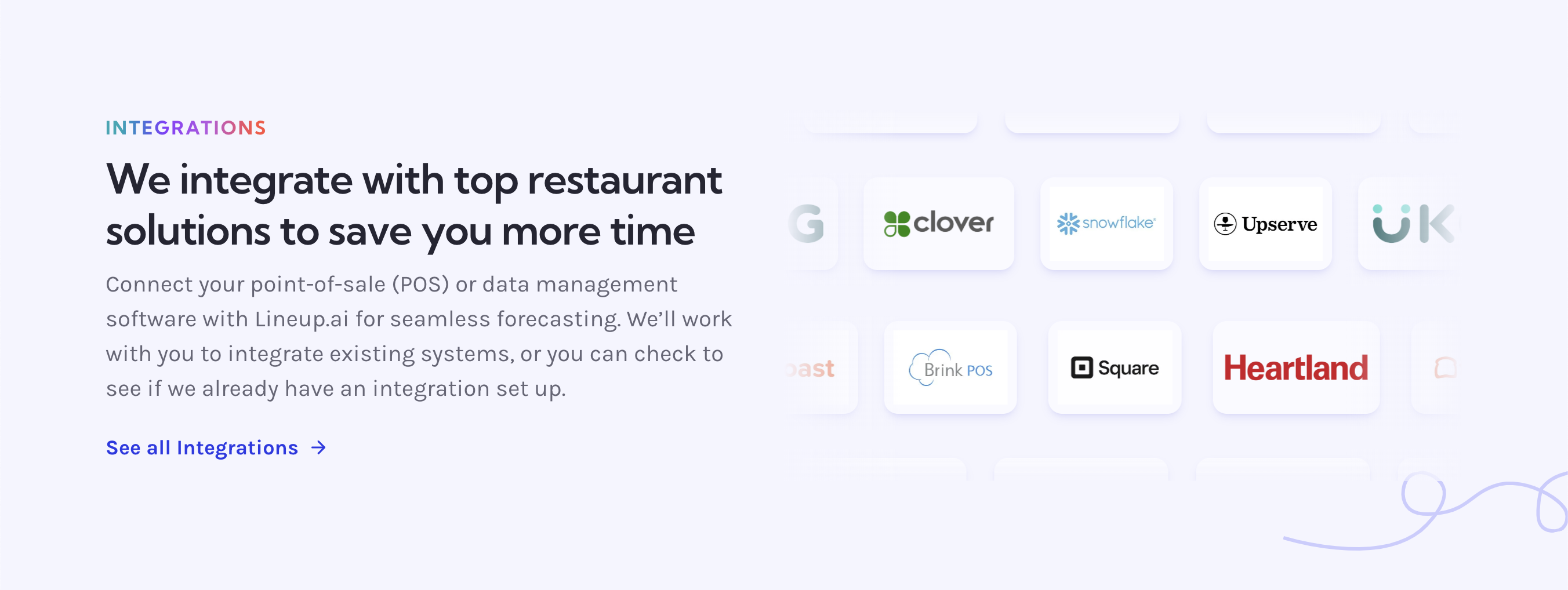 Horizontal Integrations Component