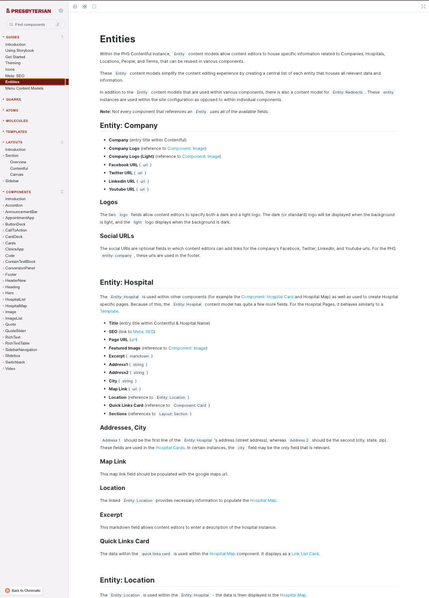 Example guide documentation