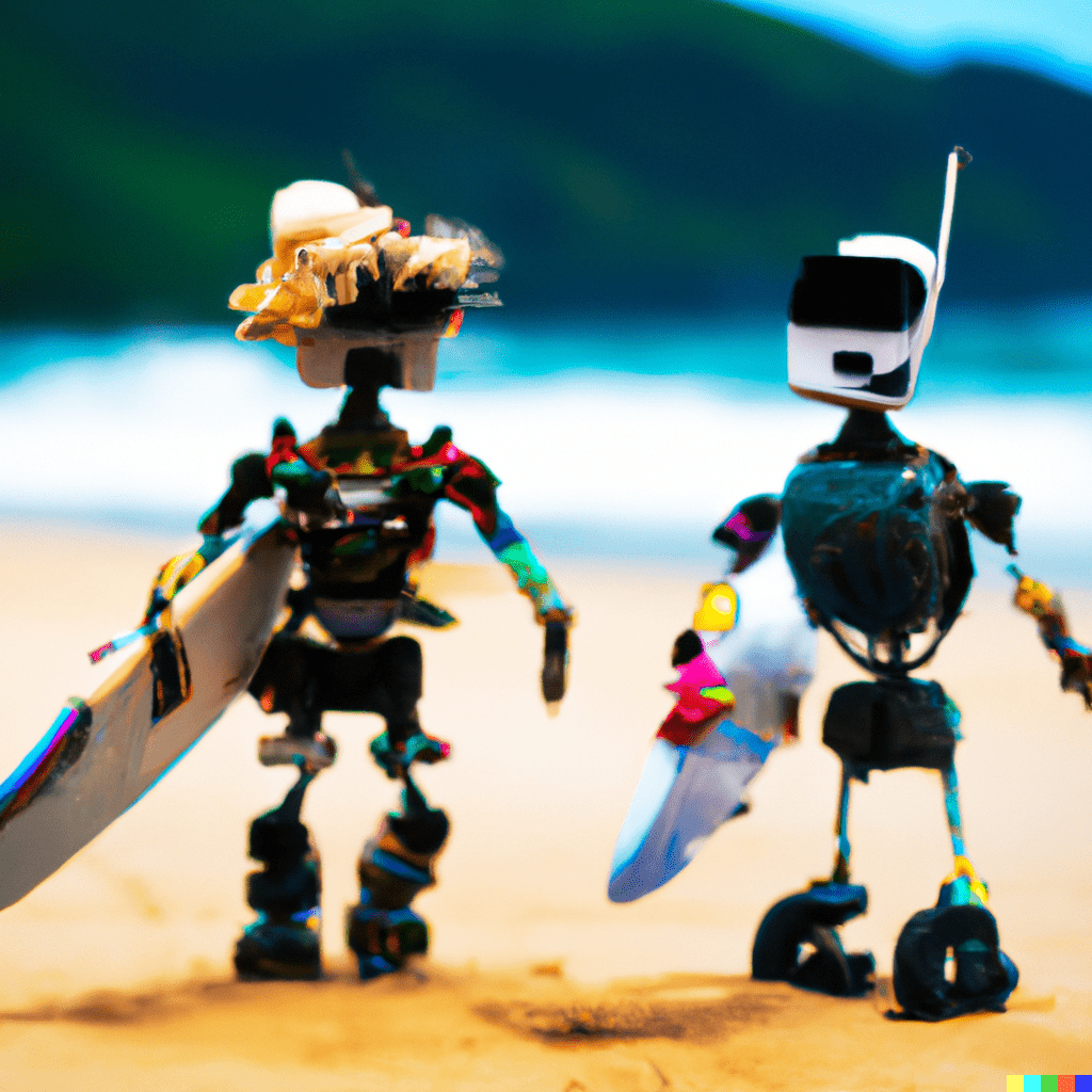 Chatbots on the beach