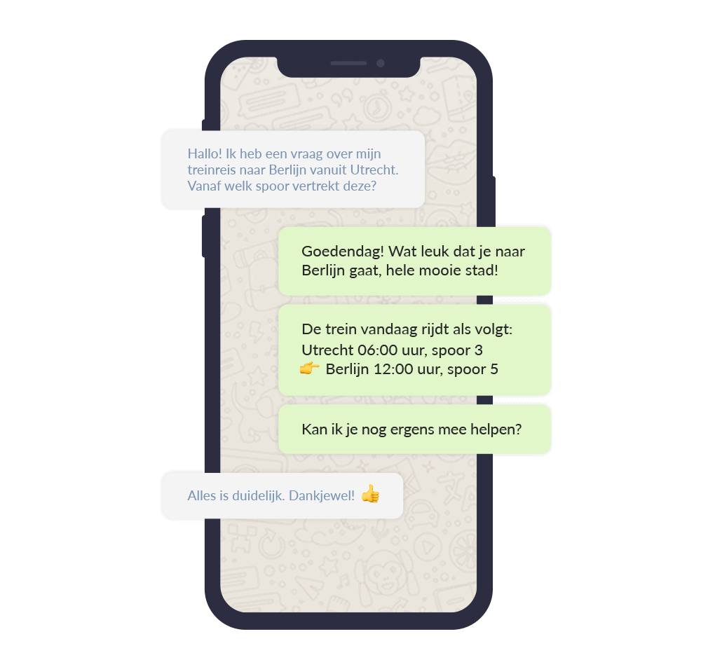 WhatsApp chatbot