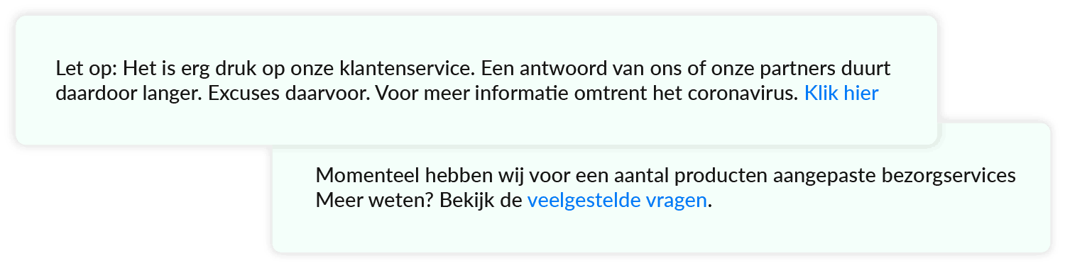 Webshops bol.com en Coolblue merken de gevolgen van de corona crisis